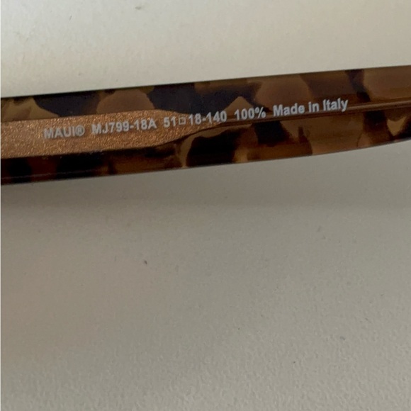 Maui Jim KUUIPO Brown Tortoise Cat eye Sunglasses W/ Case - Picture 5 of 6